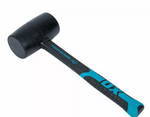 OX Trade 24oz Rubber Mallet, F/G hdl