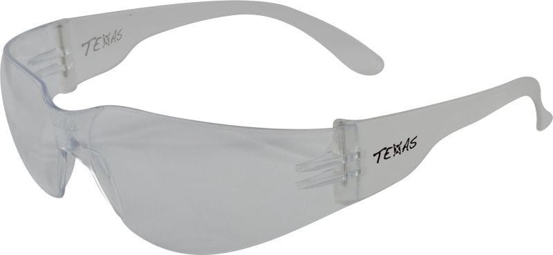 TEXAS Safety Glasses with Anti-Fog - Clear/Smoke Lens