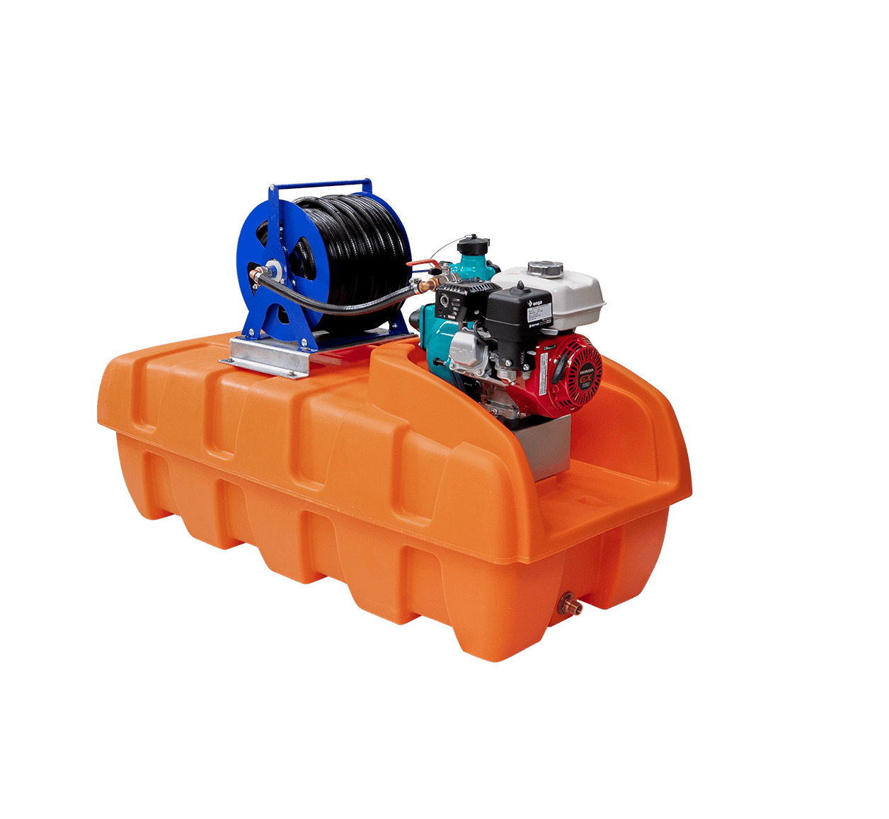 400Ltr Compact / Slip-On Unit – 5.5HP Pump + Hose Reel