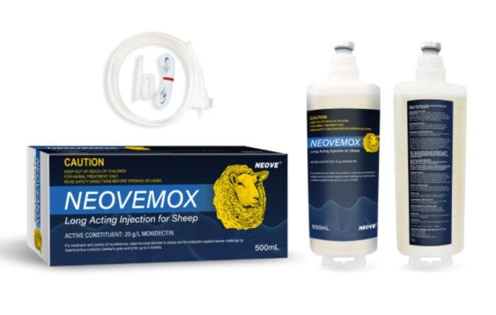 NEOVEMOX™ (MOXIDECTIN) Long Acting Injection for Sheep 500ml