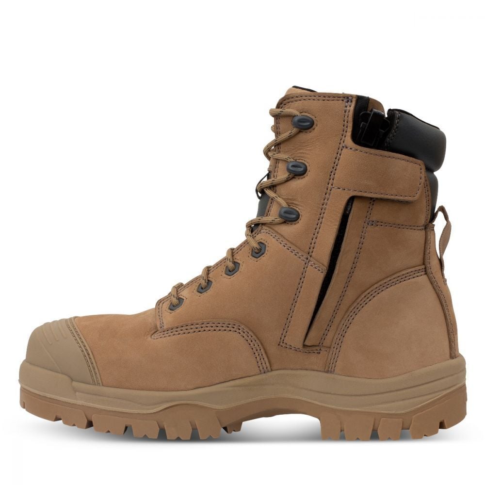 Oliver 45652Z 150mm Lace-up Safety Boot Stone - Main Image