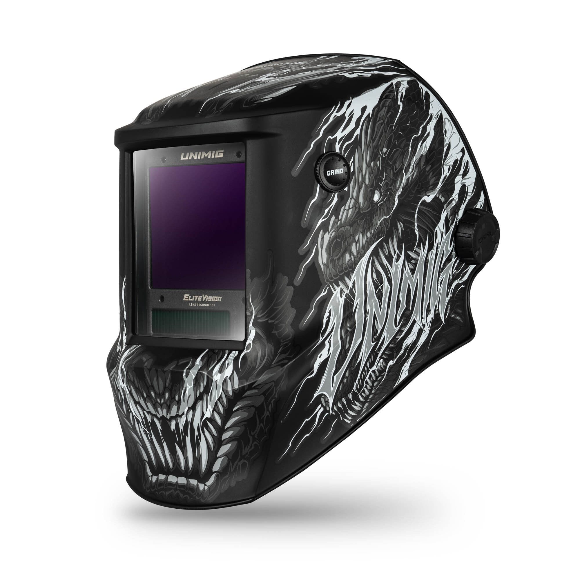 UniMig Trade Series Welding Helmet - Dragon