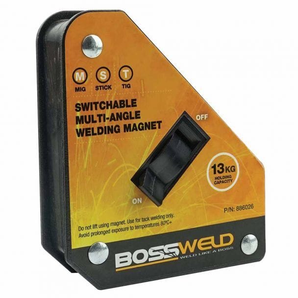 Bossweld Switchable Multi Angle 13kg Welding Magnet