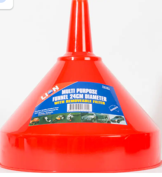 Funnel 24cm Mouth Plastic