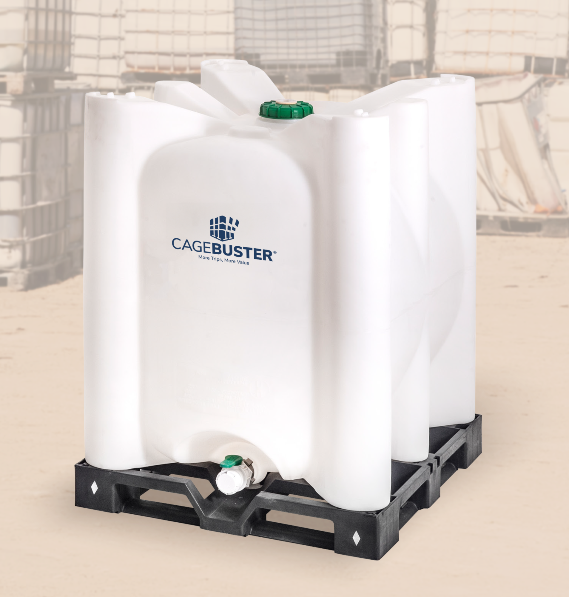 CageBuster — The Stronger, Safer IBC Tote