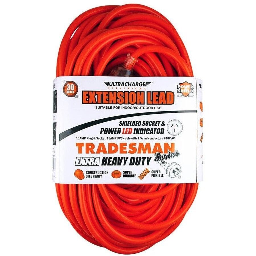 Ultracharge Tradesman Heavy Duty Ext Lead 15amp