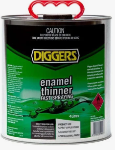 Diggers Enamel Thinner 4L