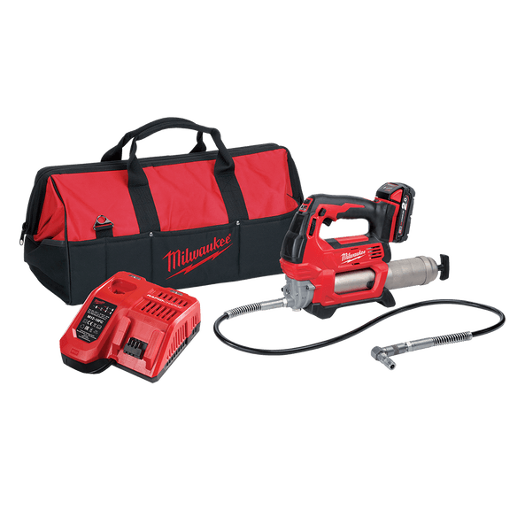 Milwaukee M18GG-201B 18V 2.0Ah Grease Gun Kit