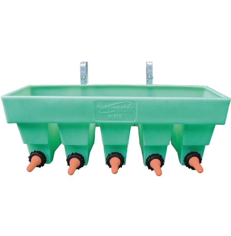 Calf Feeder 5 Teat Fence Hung Gravity Divisional