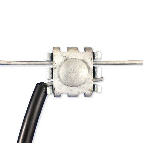 Daken Galvanized line clamp (10pk)