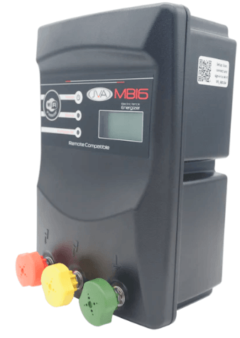 JVA MB16 Mains/Battery Electric Fence IP Energizer® 16J 80km of multiwire