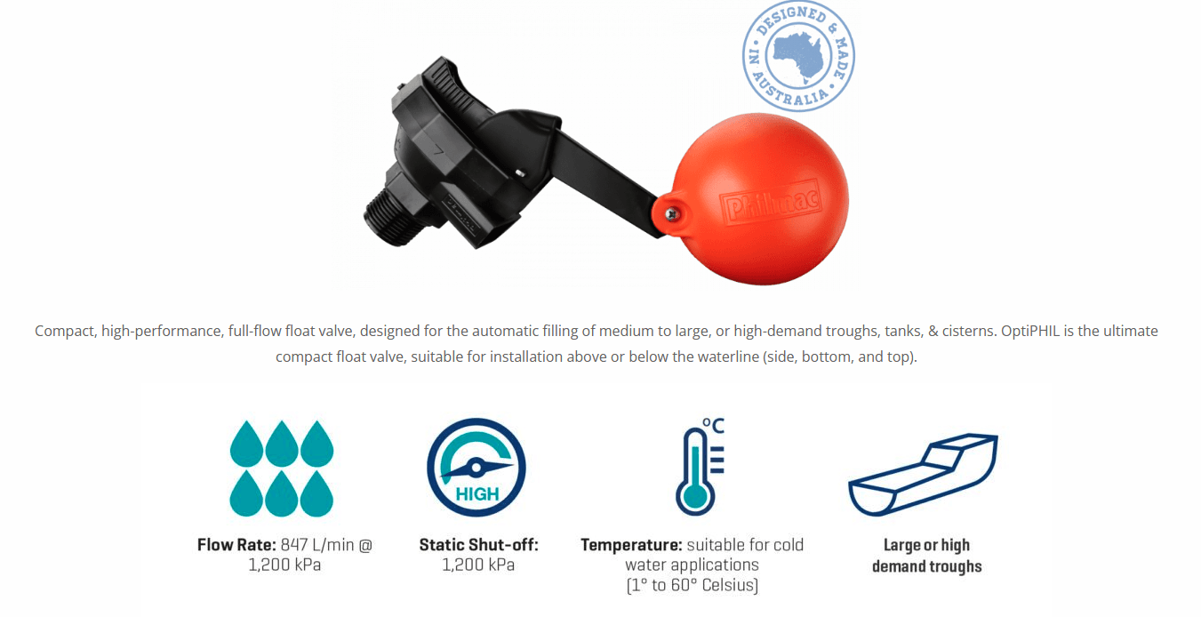 Water Troughs & Float Valves