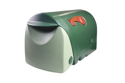 Rural Letterbox Green Poly