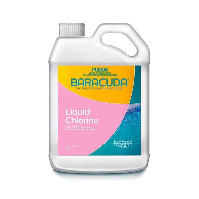 Baracuda 5L Liquid Chlorine