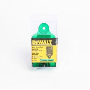 Dewalt DW0730G Green Laser Target Cards
