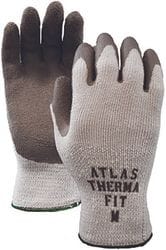 WATSON 300i ATLAS TOUGH GUY THER.INTERIOR RUBBER PALM GLOVES MED