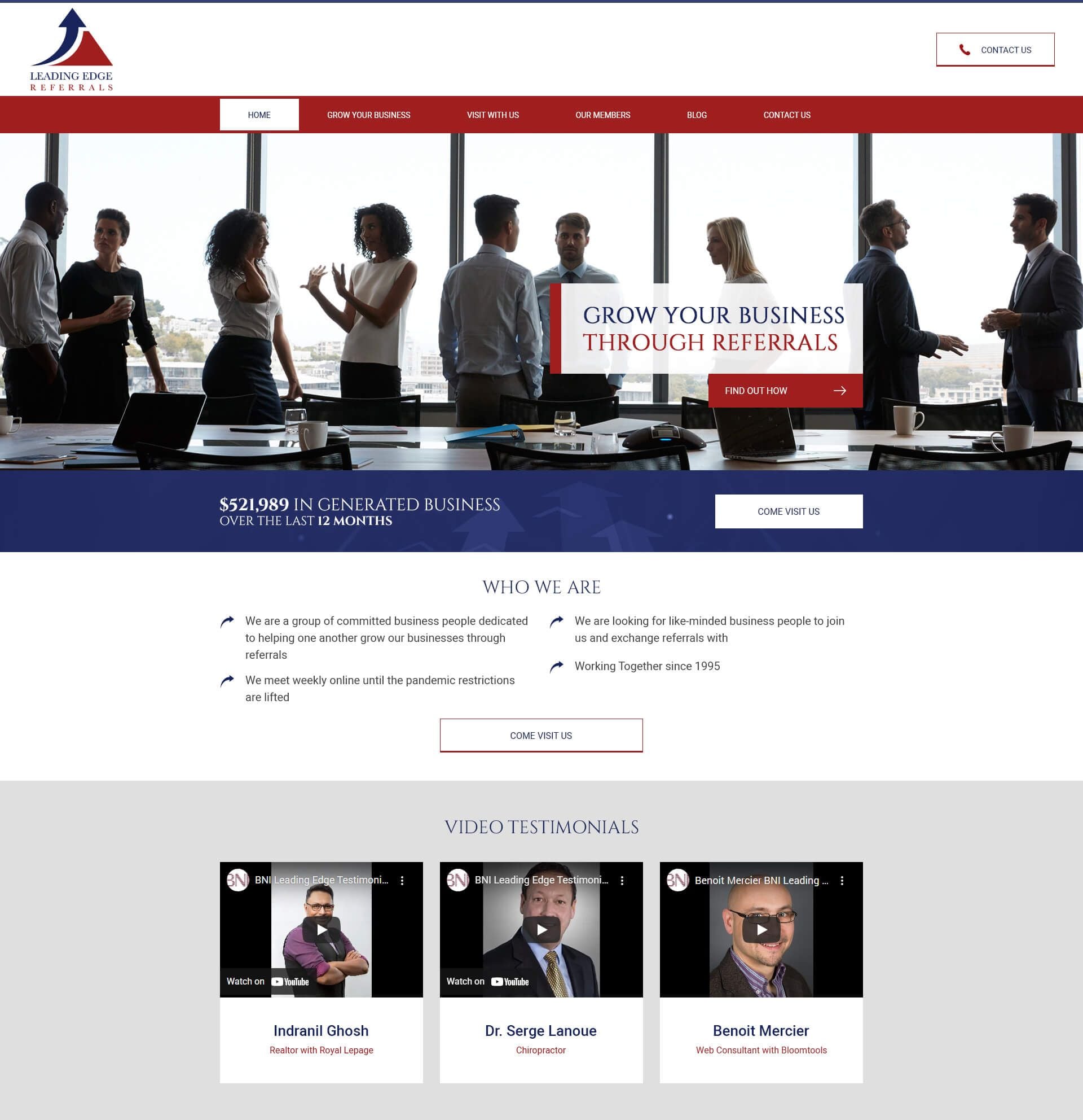 Client Website Examples