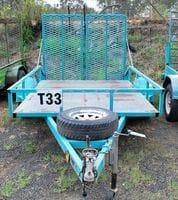 Dove Tail Trailer with Ramps 5.9ft (1.75m) x 9.10ft (3m)