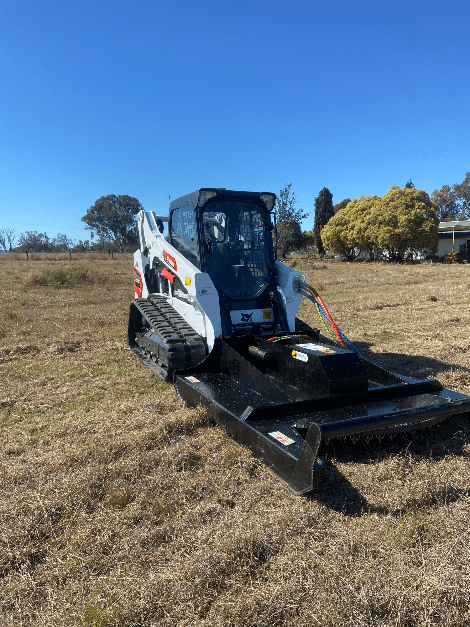 Tracked Loader Slasher Attachment