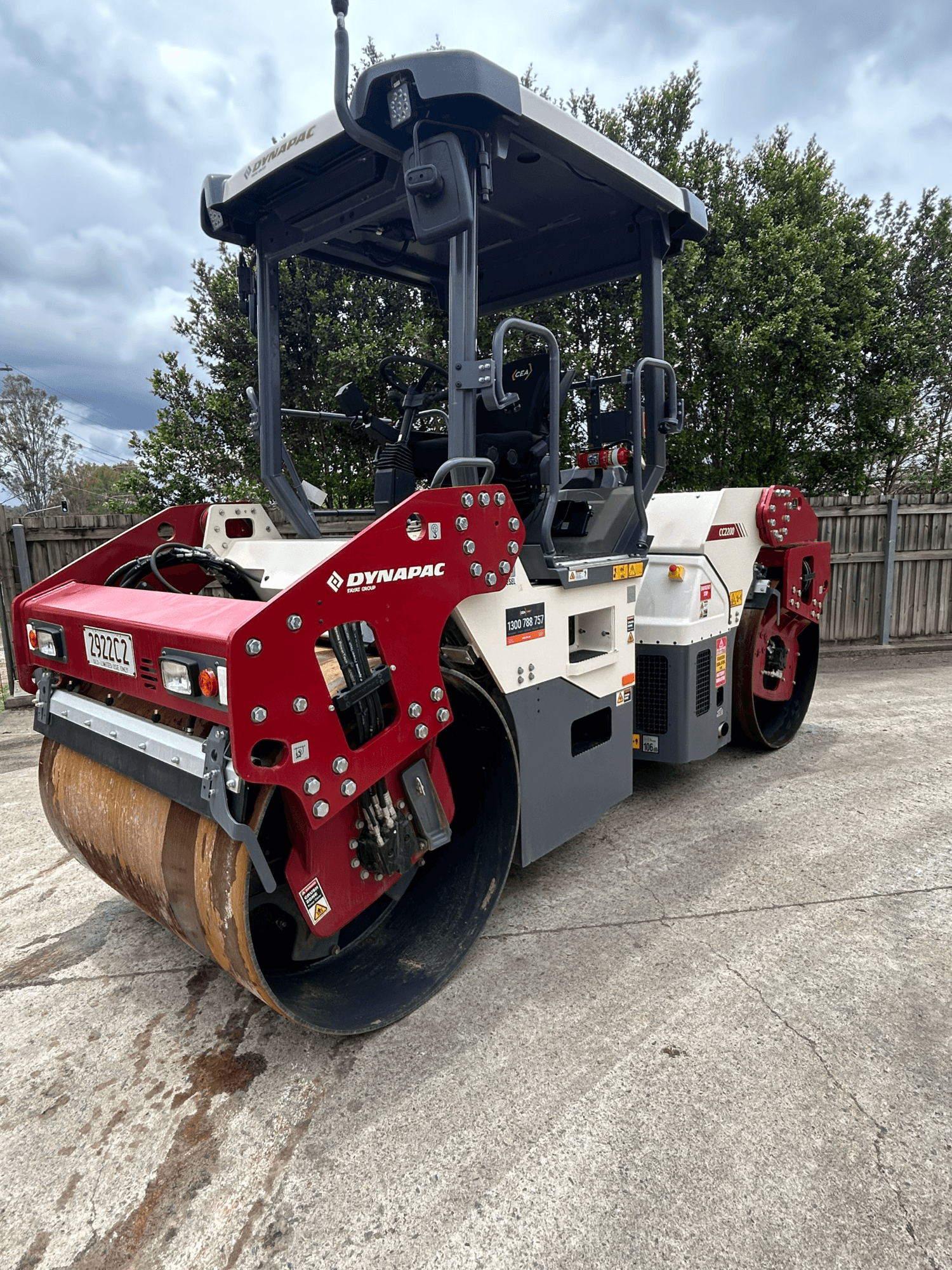 Double Drum Roller - 8 Tonne