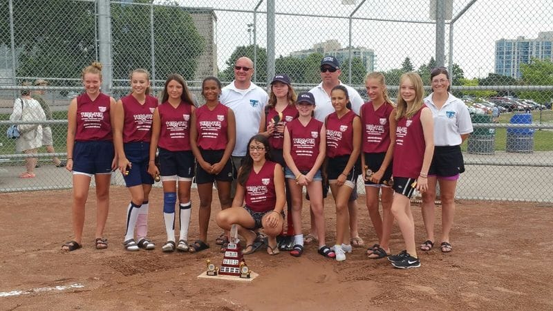 Congratulations Whitby Novice Girls Softball Team!