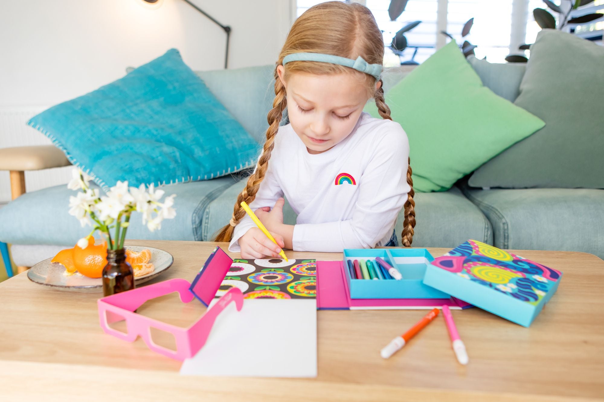 Tiger Tribe Colouring Sets