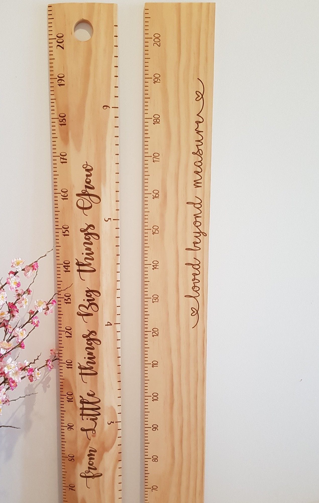 Wooden Height Charts