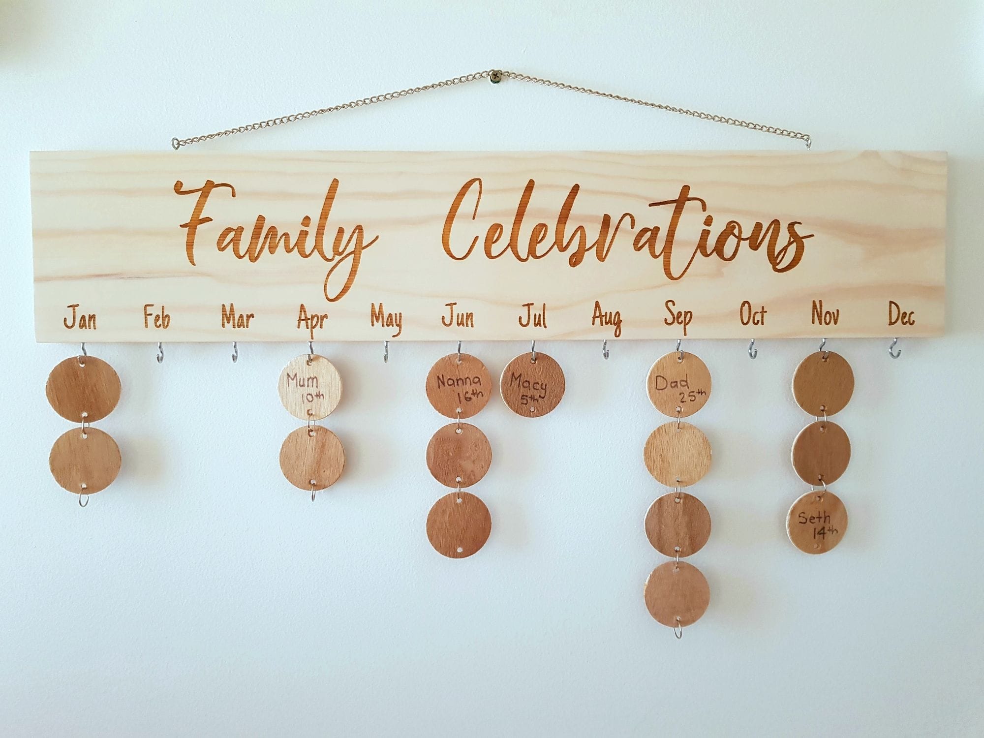 Family Celebrations Hanger