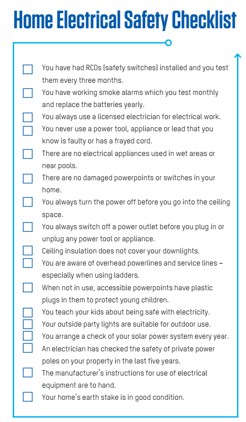 electrical safety tips for home and office