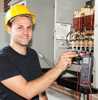 Electrician working in Sydney