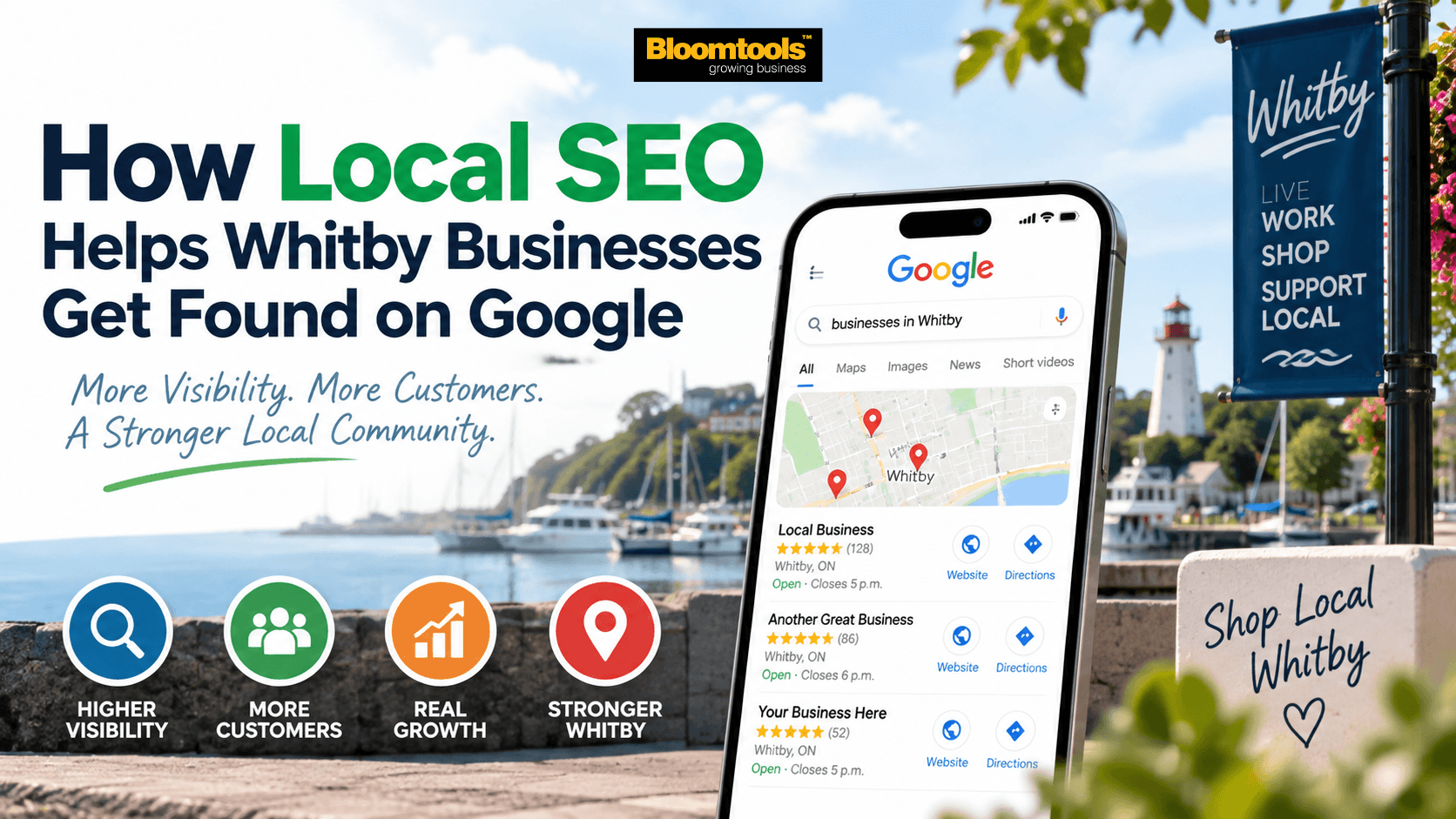 How Local SEO Helps Whitby Businesses Get Found on Google