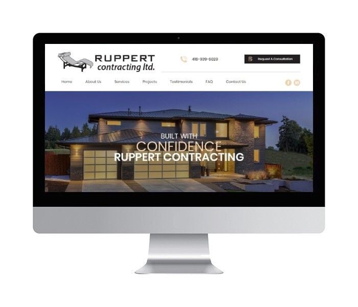 Ruppert Contracting Website Design Showcase Image -638fe1a773a6e