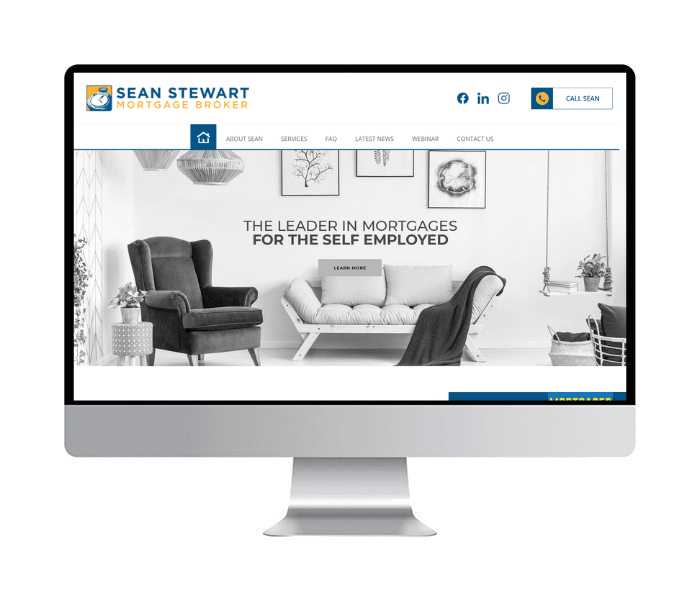 Sean Stewart Mortgage Broker Ajax Website Design Image -63e3f7f220b2d