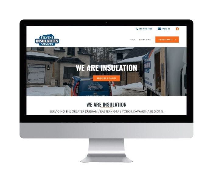 Steven's Insulation Trades Businesses Websites Image -6792666d626e1