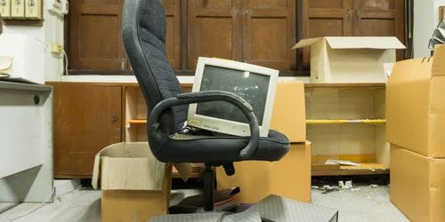 Don’t know what to do with old office furniture?
