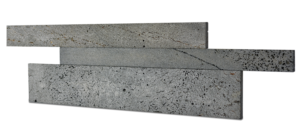Staxstone - Norstone Natural Stone Veneer - Planc Platinum Lavastone Panels