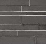 Staxstone - Norstone Natural Stone Veneer - Lynia IL Mosaic Tile Grey Basalt Sample