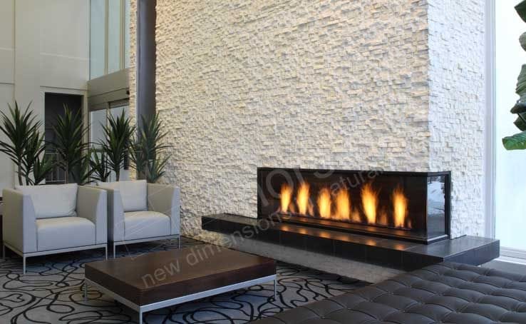 Staxstone Natural Stone Veneer - Fireplace