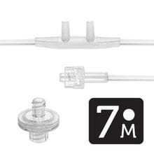 Sureflow | Adult Nasal Cannula, Male Leur, 7ft with filter