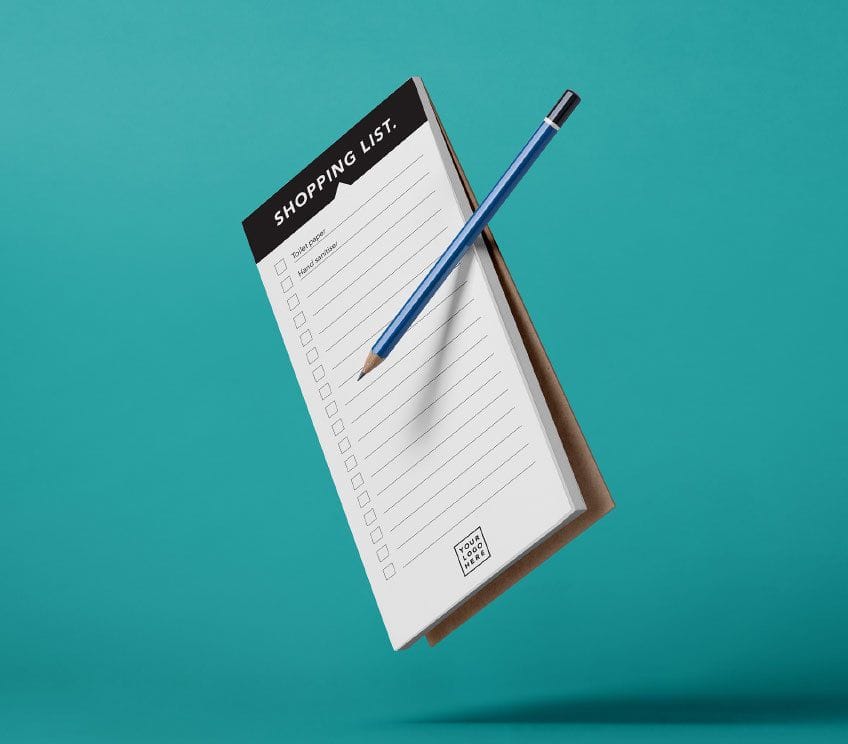Shopping list, part of the working from home pack Shopping list, part of the working from home pack
