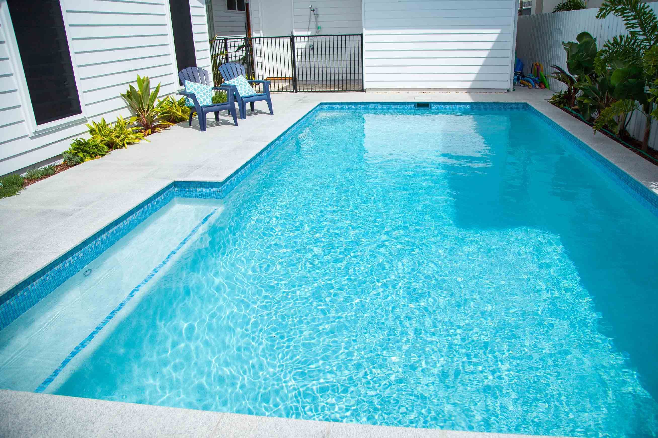 swimming pool white pool tiles