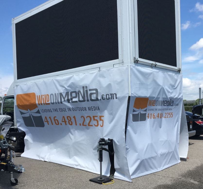 Signage | Large Format Signage | Media Truck | Graphics Production Group