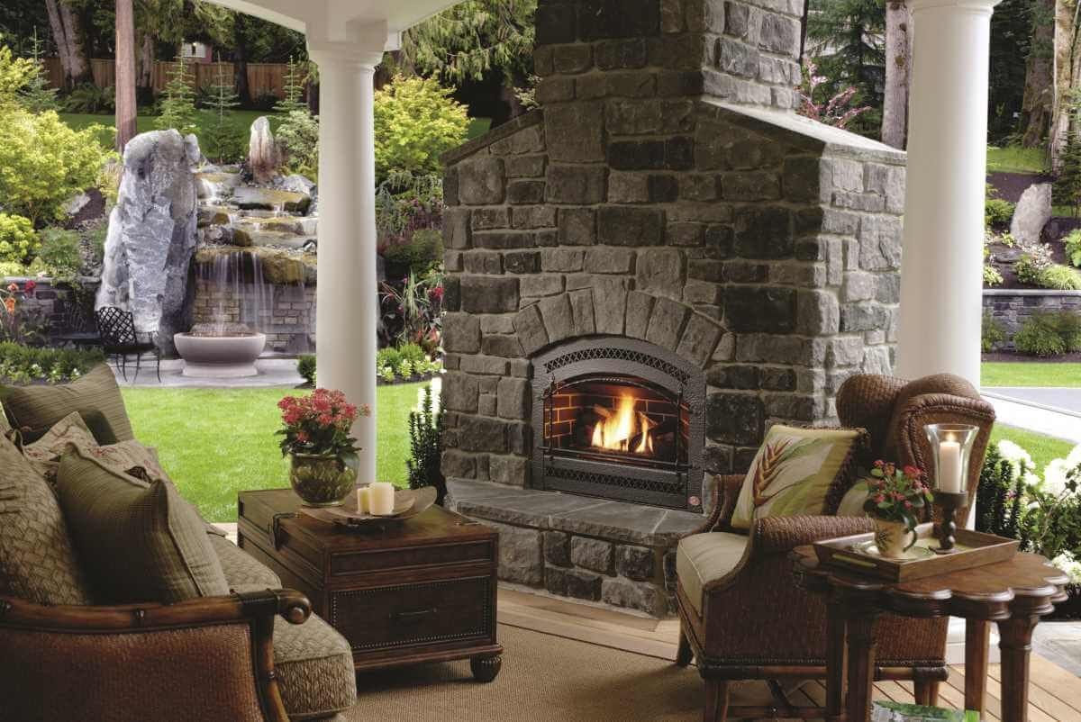 Outdoor Fireplace