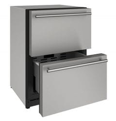 Refrigerator Drawers  24" Stainless 115v