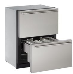 Refrigerator Drawers 24"  Stainless 115v