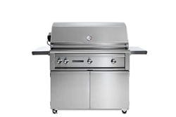 42" Sedona by Lynx Grill Freestanding Grill with Rotisserie, 1 ProSear1 Burner, 2 SS Tube Burner NG - Ships Assembled
