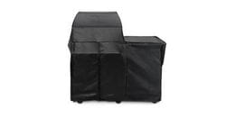 30" Grill or Smoker Carbon Fiber Vinly Cover  (Mobile Kitchen Cart)