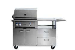 Lynx 30" Grill - All Trident w/Rotisserie on Mobile Kitchen Cart