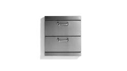 Lynx Utility Drawers - Two Extra large drawers w/ 5" offset handles.
