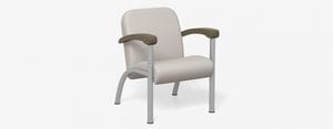 SPE Companion-4201M. Lounge Chair w Taupe Poly Arms